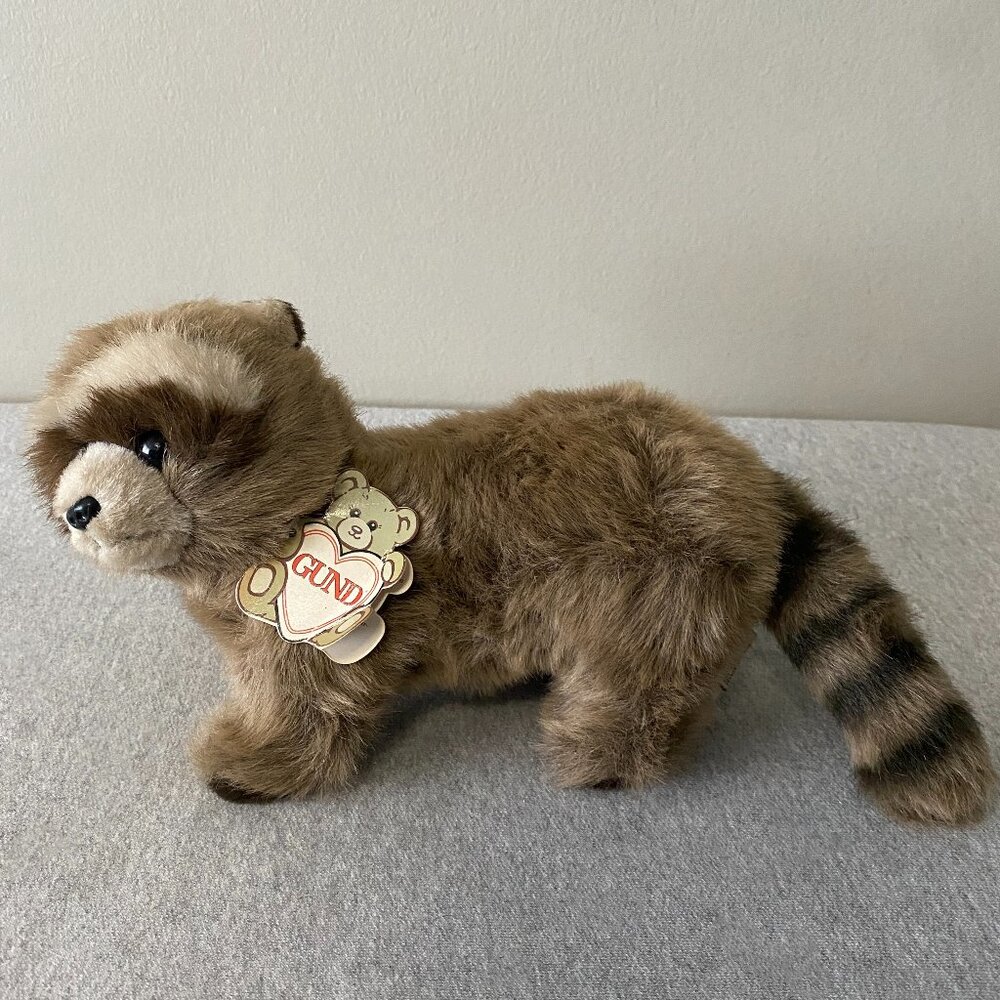 Vintage Gund Mischief The Raccoon #2415 1987 15"